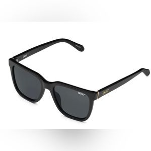 NWT Rare Quay Australia Polarized Legacy Sunglasses Black/Smoke Gradient
